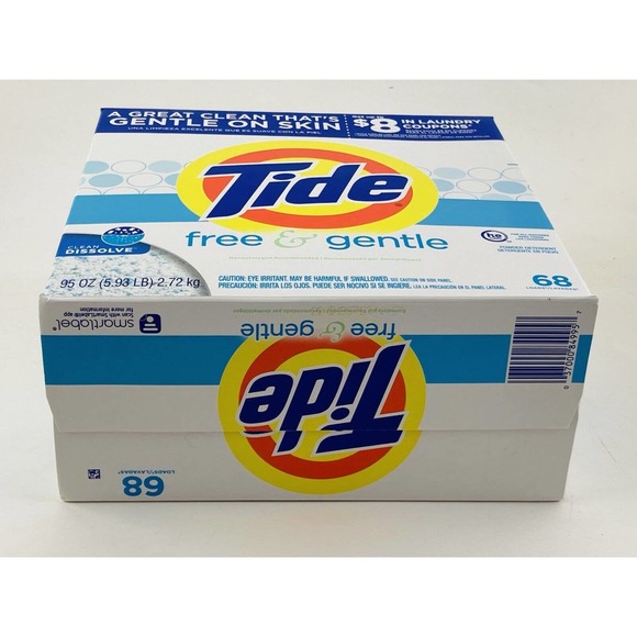 Tide Other Tide Free And Gentle Powder Laundry Detergent 68 Loads